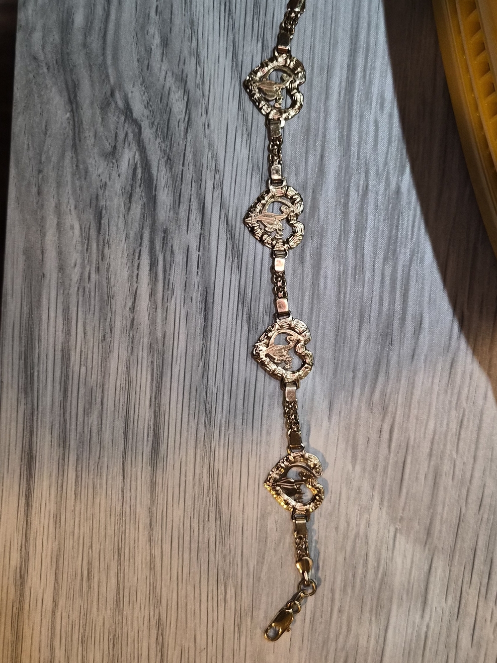 18K GF Baby Phat Bracelet - Picture 2 of 6